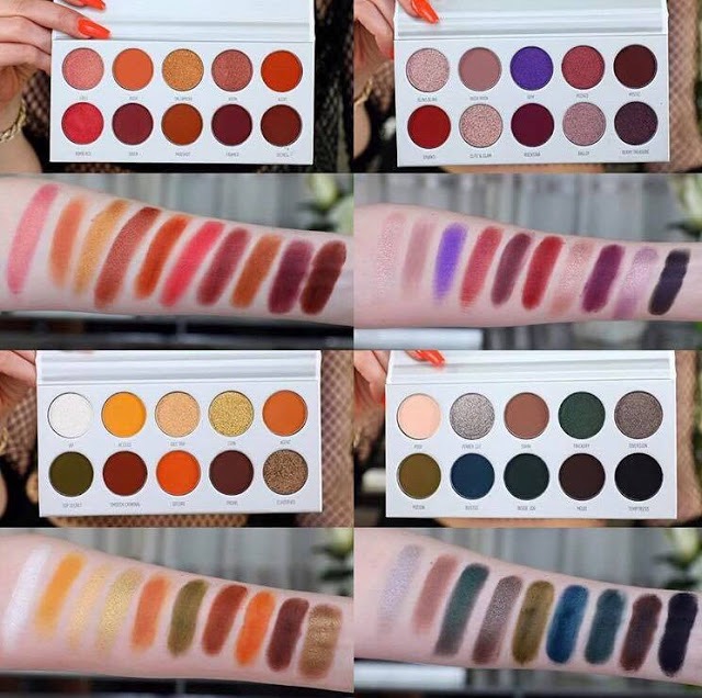 jaclyn hill morphe vault collection all four ring the alarm bling boss dark magic armed and gorgeous palettes reveal swatches release date price review photos